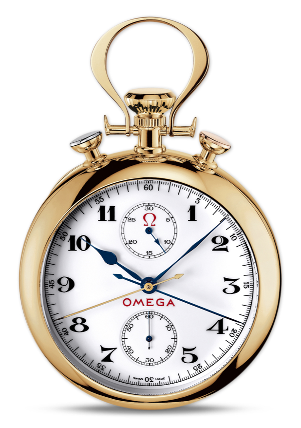 UK Omega Olympic Pocket Yellow Gold Copy Watches