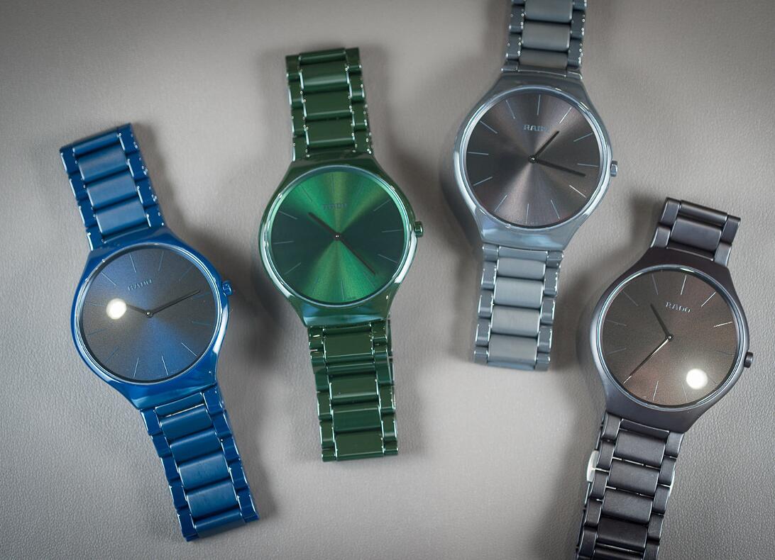 Swiss-made reproduction watches present pretty colors.