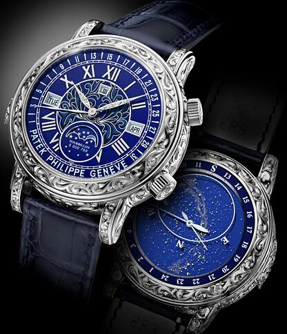 Forever reproduction watches sales show luxury with white gold.