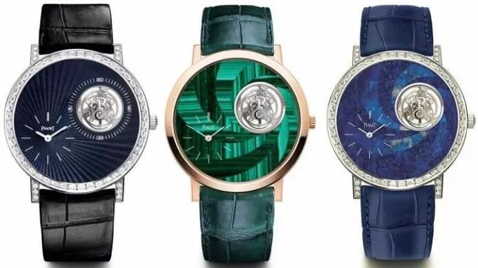 Swiss-made reproduction watches are distinctive with different colored straps.